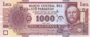 1000 Guaranies p222b 2005